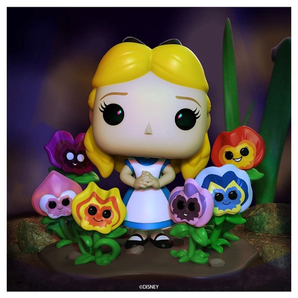 Funko Pop! Deluxe: Alice in Wonderland 70th - Alice in Wonderland with Flowers